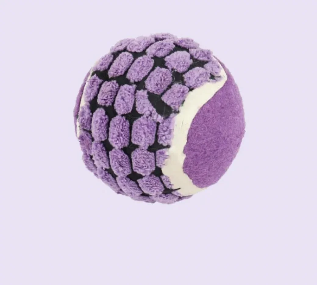 Hot Sell Eco-Friendly Plush Tennis Ball Interactive Training Ball Pet Product